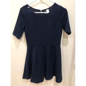 Dark blue navy dress